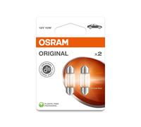 2 Ampoules 10w Sv8,5-8 Osram Original