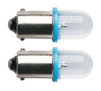 2 Ampoules Ba9s Led - 12v - Eclairage Bleu