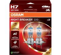Osram H7 NightBreaker220 % 2erSet 12V