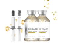 2 ampoules intensives liftantes aux peptides de soie - Effet liftant instantané et action anti-âge longue durée, sérum raffermissant pour minimiser les ridules, essence profondément hydratante pour