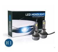 2 Ampoules LED Blanc H1 CSP 70W 12-24V Canbus Sans Erreur Ventilée Faisceau Réglable 360° per Voiture Camion