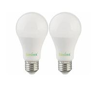 Luminea : 2 ampoules LED E27 / 11 W / 1050 lm / 6500 K avec capteur d'obscurité G