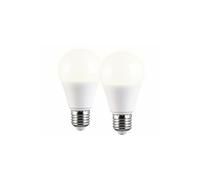 Luminea 2 ampoules LED E27 avec 3 niveaux de luminosité - 9 W - 830 lm - Blanc chaud