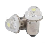 2 ampoules LED P13.5S 6 V 0,5 W pour lampe de poche blanche
