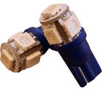 AUTOLED® 2 ampoules LED T10 vert / LED W5W Vert