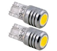 2 Ampoules Led - T10 12v 1w 8000k - W2.1x9.5d - Puce Smd - Wedgebase 303chip - Blanc