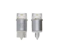 2 ampoules led wedge w5w, 12/24 volts 0.5 watts culot w2.1x9.5d -