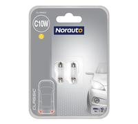 2 Ampoules Navette C10w Norauto Classic