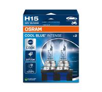 Duobox OSRAM H15 12V 15/55W Cool Bleu Intense Nextgen. 3700 K Jusqu'À +100%