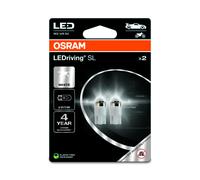 Kit 2 Lampes de signalisation LED Auto Osram LEDriving® SL (W5W) Cool White 6000K 12V 2825DWP-2BL
