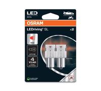 2 Ampoules P21w Osram Ledriving Sl Red Non Homologué