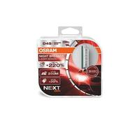 Osram XENARC NIGHT BREAKER LASER D4S Next Generation, luminosité supérieure + 220%, ampoule xénon HID, lampe à décharge, 66440XNN-HCB, boîtier duo (2 lampes)