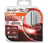 Osram XENARC NIGHT BREAKER LASER D4S Next Generation, luminosité supérieure + 220%, ampoule xénon HID, lampe à décharge, 66440XNN-HCB, boîtier duo (2 lampes)