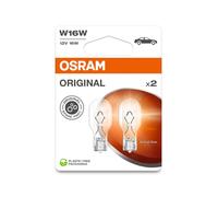 2 Ampoules pour Clignotants W16W 12V 16W SV8.5-8 OSRAM Convient Divers Voiture