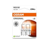 Osram Ampoules 7505-02B - ECE W21W, 580/383 W - Blister de 2 pièces