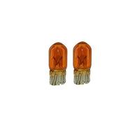 2 Ampoules T10 - 12v - 5w - Wedgebase - W2.1w9.5d - Orange