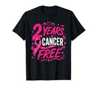 2 Ans de Sensibilisation au Cancer du Sein sans Cancer T-Shirt