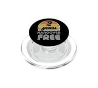 2 Ans Sober Congratulations Recovery Clean Sobriety Date PopSockets PopGrip pour MagSafe
