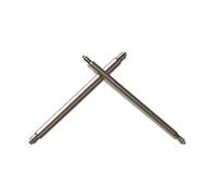 2 Anses/Tiges/Pompes Spring Bar,Ressort pour Montre diametre 1,3 mm Largeur 24 mm