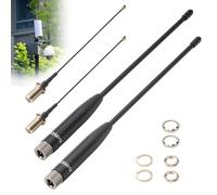 2 Antenas Lora 868MHz 7dBi SMA Macho Con Cable U.FL a SMA 150mm | Diseño Flexible Compatible con Meshtastic, ESP32 LoRa, LoRa32 V3 y LoRa32u4 II de 868MHz
