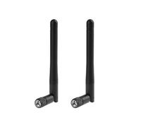2 antennes Bluetooth ZigBee pliables,4 GHz 3 dBi avec connecteur U.FL IPEX-1 vers SMA, 15 cm, for module WiFi ESP8266 ESP32(RP SMA Male)