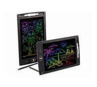 2 ardoises magiques LCD 8,5" - coloris anthracite [infactory]