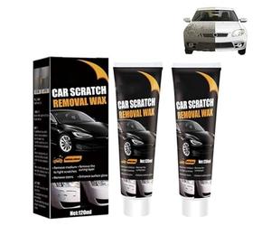2 articleCire pour des Voitures Car RemoverRéparez Facilement efface Rayure Voiture polish anti Carrosserie Profonde Efficace Plastique liquide Réparation Rayures noire Produit Polissage Crème