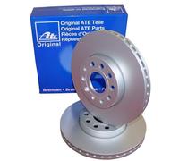 2 ATE Disques de Frein Arrière 268mm pour Citroen DS Peugeot