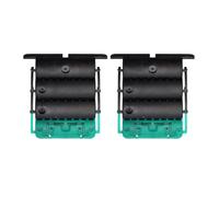 2 Attaches de Tablier, Click-Sur, 3 Maillons, Ep.8 mm, Verrou automatique Rigide pour Volet Roulant
