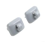 2 Attaches Visière Plastique Pour A5 Q5 2 Attaches Visière Plastique(Grey)