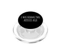2 Australian Shepherds Dog PopSockets PopGrip pour MagSafe