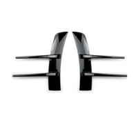 2 Autocollants 23cm 9.06 Pouces pour Pare-Chocs Avant Voiture Miniature Style Canard avec Aération Latérale Pièces Extérieures Avant Séparateur Lèvre