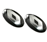2 autocollants avec logo de 14 mm de diamètre. Convient pour les voitures Renault. Pour clé, télécommande, etc. Autocollant avec emblème (14 mm Ren. 2 pièces)