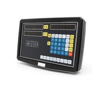 2 Axes Affichage Numérique DRO Digital Readout DRO Lecture Numérique à 2 Axes avec Accessoires pour Fraiseuse de Tour EU Plug 110-240V