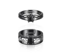 2 Bague Love Deepspace Sylus Anneau D'accessoires Cosplay Qinche Sylus Figurine Bijoux Vintage Punk, Bagues Pour Couple