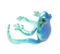 2 bagues grenouille arborescente - Bague grenouille d'arbre | Bagues ouvertes amusantes pour femme | Bague créative et amusante faite à la main | Bague en résine verte étrange | Bague délicate