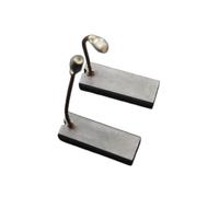 2 balais de charbon 6,3 x 11 x 32 mm - Balais de rechange for moteur d'aspirateur