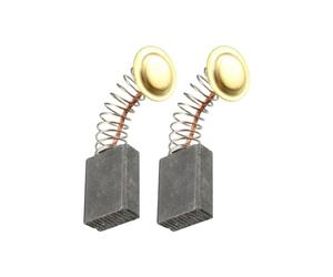 2 balais de charbon pour de nombreux moteurs électriques de 6 x 12 x 17 mm (par exemple pour outils électriques) / charbons de moteur / charbons abrasifs