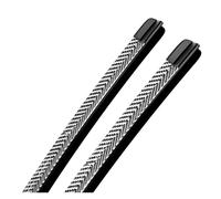 2 balais d'essuie-glace avant en fibre, compatibles avec Insignia AB 2008-2023 2012 2014 2016 2017 2018 2019(Carbon Fibre,Insignia A 2008-2017)