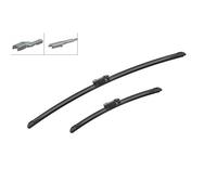 2 Balais D'essuie-glace Bosch Aerotwin Multi-clip Am466s 3 397 007 466