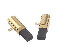 2 Balais Métal Pour Marteau Perforateur pour bosch 2 Balais Métal | Construction en métal pour robuste, pour marteau perforateur, prolonge durée de vie outil, installation simple