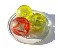 2 Baleines FROISSEES - Billes en verre de 43 mm G