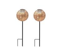 2 Balises solaires à planter AGADIR H45cm