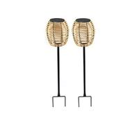 2 balises solaires puissant à piquer BAVINA H72cm 13