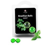 Secret Play Boules brésiliennes comestibles Menthe – Set de 2 – 8 g