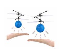 : 2 balles volantes hélicoptères à éclairage LED multicolore