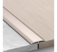 2× Bandes de transition en aluminium métallique for bois et carrelage, moulures décoratives for joints muraux, bandes de sol for portes, for protéger le carrelage(Purple,160cm/62.99in)