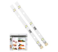 2 Bandes lumineuses LED pour Réfrigérateur RONGSHENG/HISENSE E349766 MDDZ-162A 1629348 DC12 V 2 W Ampoule Rechange pour Réfrigérateur Kenwood KIFF5017 KIFF5020 KIFF7017 [Classe énergétique A+++]
