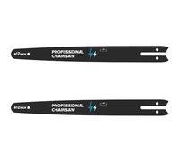 2 barres de guidage pour tronçonneuse de 12 pouces (30,48 cm), pas 1/4, compatible avec RINOXAR PowerCut X13