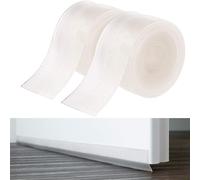 2 Bas De Porte Isolants Transparents Et Adhésifs 100x2,8 Cm